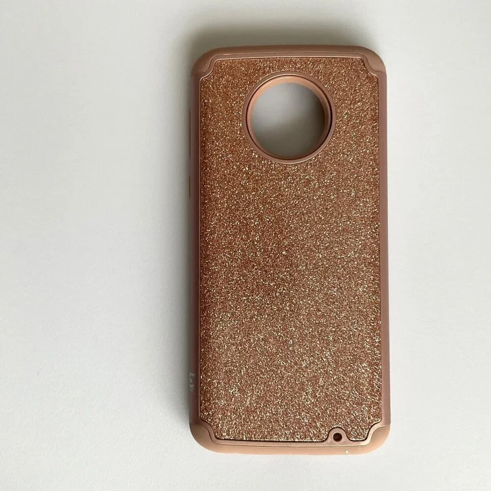 MOTO G6 PLUS PHONE CASE ROSE GOLD